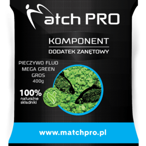 Pieczywo TOP FLUO MEGA GREEN GROS MatchPro 400g Dodatki / Atraktory