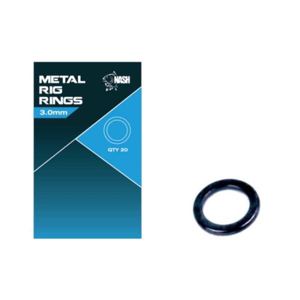 parentcategory1} Bait Presentation T8328 Nash Metal Rig Rings 2.0mm