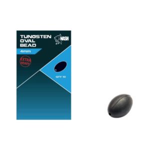 parentcategory1} Beads & Sinkers T8711 Nash Tungsten Oval Bead 4mm