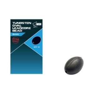 parentcategory1} Beads & Sinkers T8712 Nash Tungsten Oval Leadcore Bead