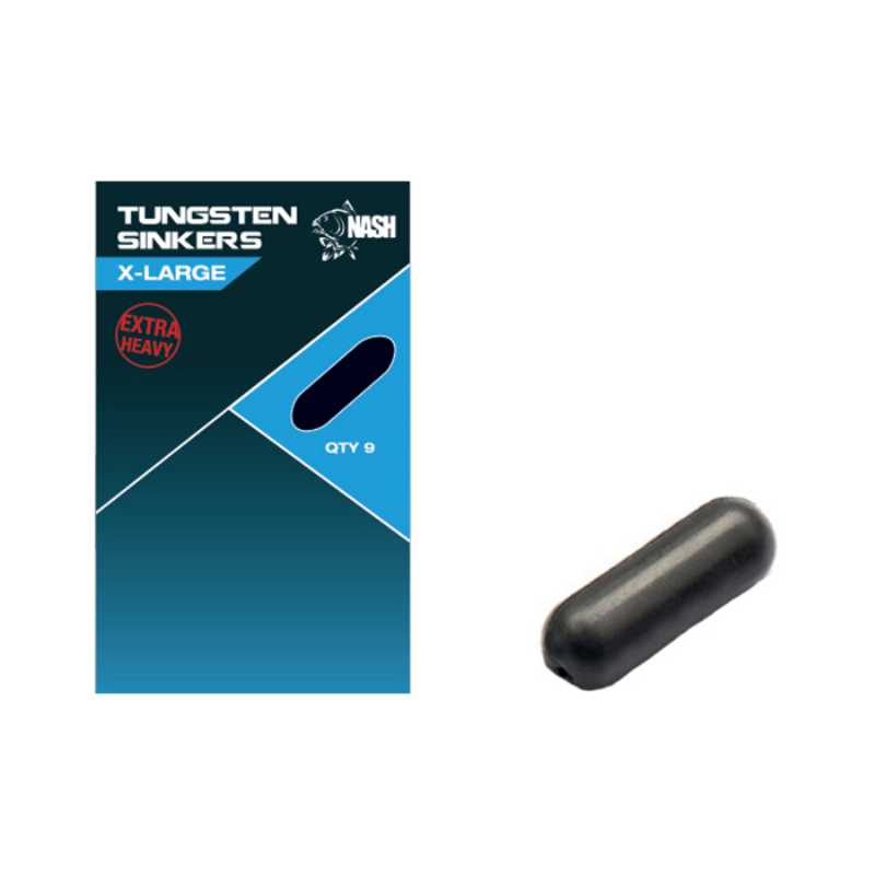 parentcategory1} Beads & Sinkers T8700 Nash Tungsten Sinkers Small