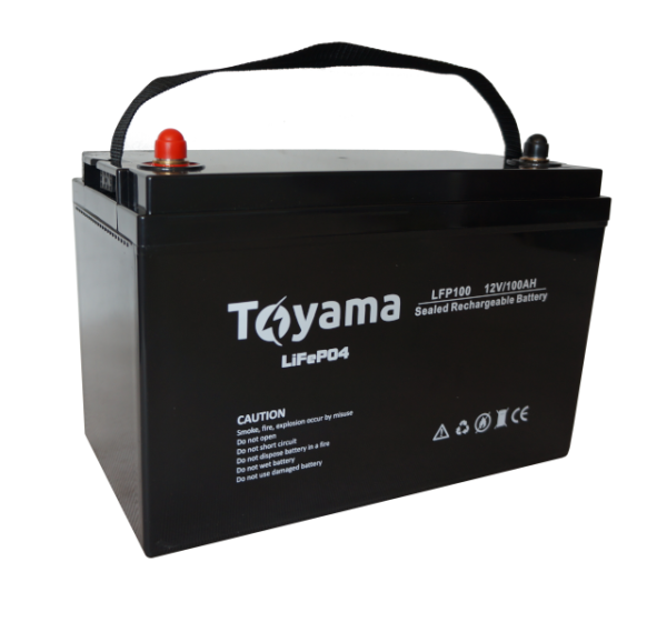 Akumulator litowy Toyama LFP 100 LiFePO4 100Ah 12V z BMS