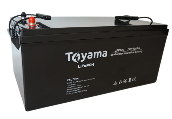 Akumulator litowy Toyama LFP 100 LiFePO4 100Ah 24V z BMS