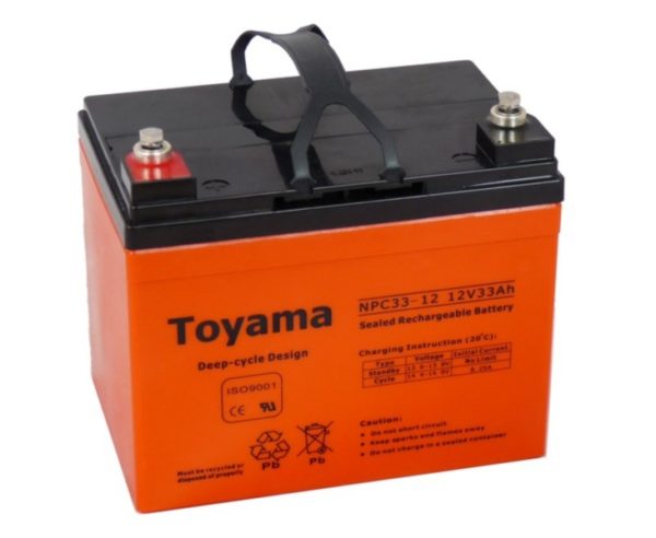 Akumulator żelowy Toyama NPC 33 12V 33Ah DEEP CYCLE