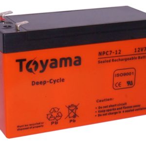 Akumulator żelowy Toyama NPC 7 12V 7 Ah Deep Cycle