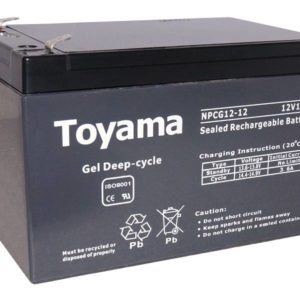 Akumulator żelowy Toyama NPCG 12 12V 12 Ah GEL Deep Cycle