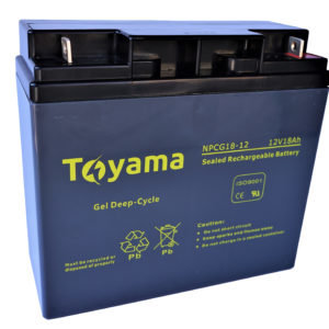 Akumulator żelowy Toyama NPCG 18 12V 18 Ah GEL Deep Cycle