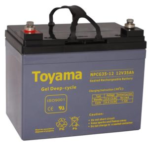 Akumulator żelowy Toyama NPCG 35 12V 35 Ah GEL Deep Cycle