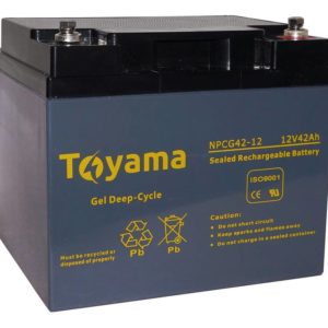 Akumulator żelowy Toyama NPCG 42 12V 42 Ah GEL Deep Cycle