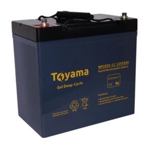 Akumulator żelowy Toyama NPCG 55 12V 55 Ah GEL Deep Cycle