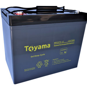 Akumulator żelowy Toyama NPCG 75 12V 75 Ah GEL Deep Cycle