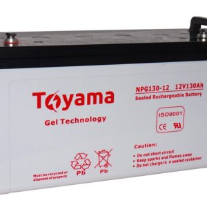 Akumulator żelowy Toyama NPG 130 12V 130Ah prawdziwy ŻEL