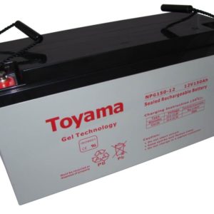 Akumulator żelowy Toyama NPG 150 12V 150Ah prawdziwy ŻEL