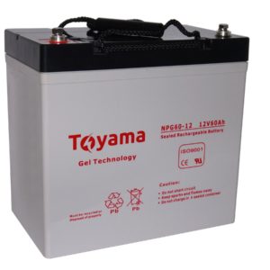 Akumulator żelowy Toyama NPG 60 12V 60Ah