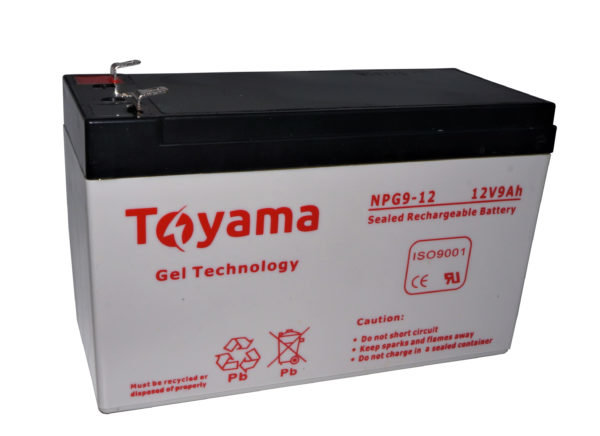Akumulator żelowy Toyama NPG 9 12V 9Ah GEL prawdziwy żel