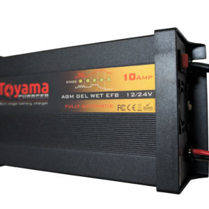 Ładowarka 5-etapowa Toyama 10A 12V/24V do akumulatorów żelowych i kwasowych