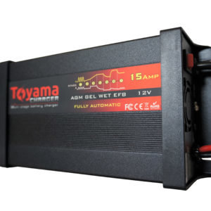 Ładowarka 7-etapowa Toyama 15A 12V do akumulatorów żelowych i kwasowych