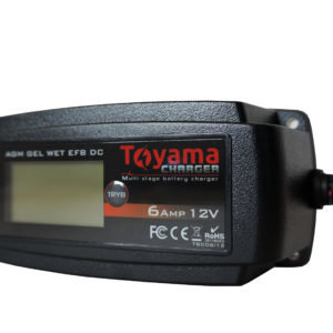 Ładowarka Toyama 6A 12V do akumulatorów żelowych i kwasowych; 4.5A-12V LiFePO4