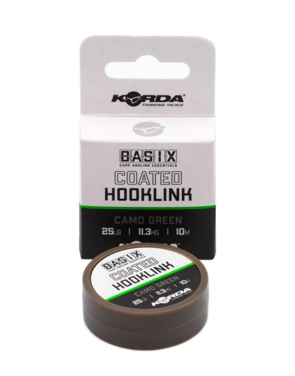 KORDA Basix Coated Hooklink 25lb 10m Najtaniej