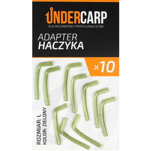 Adapter haczyka L – zielony wędkarski