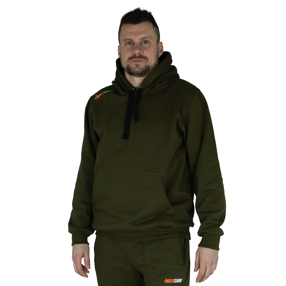 Bluza Kangurka z Kapturem Khaki Undercarp Sklep karpiowy