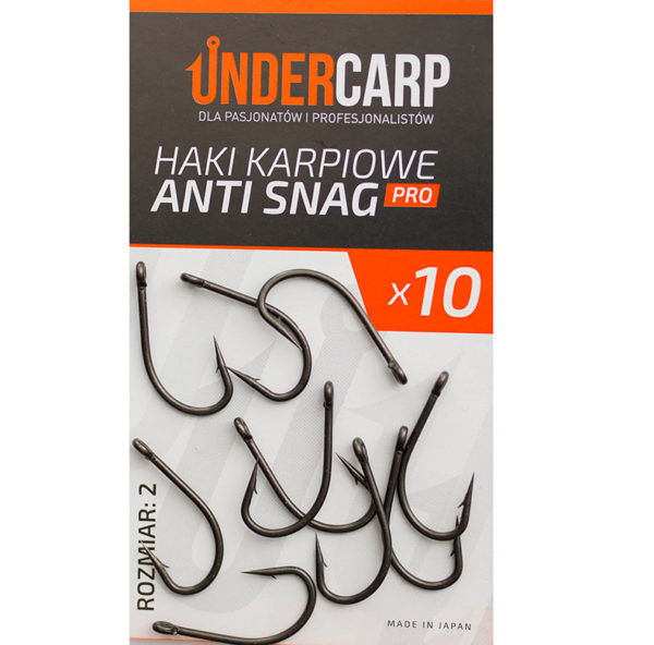 Haki Karpiowe Anti Snag PRO Undercarp Sklep karpiowy