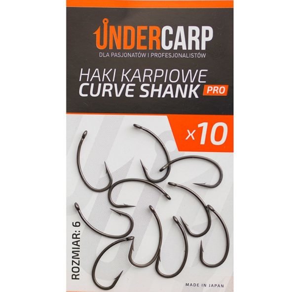 Haki Karpiowe Curve Shank PRO Undercarp Sklep karpiowy