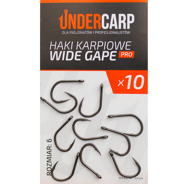 Haki Karpiowe Wide Gape PRO Undercarp Sklep karpiowy