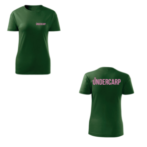 Koszulka – t-shirt Damska butelkowa zieleń wędkarski
