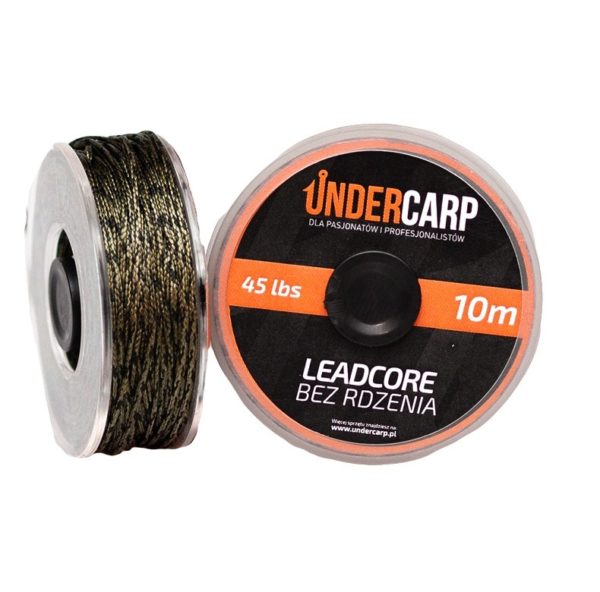 Leadcore bez rdzenia 10 m/45 lbs – zielony Undercarp Sklep karpiowy