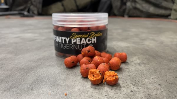 Infinity peach with tigernut przynęta kulki proteinowe