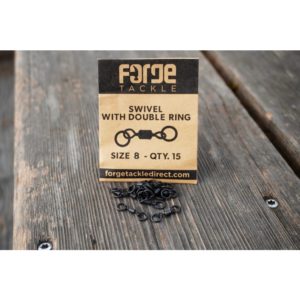PR18034 Forge Tackle Krętlik z podwójnym pierścieniem - Rozmiar 8 Forge Tackle Sklep