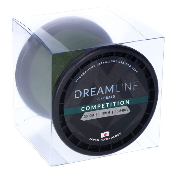 PLECIONKA - DREAMLINE COMPETITION - 0.08mm/6.91kg/3000m - ZIELONA - op.1szp.