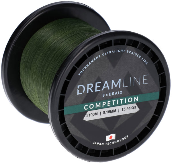 Mikado wędkarstwo - PLECIONKA - DREAMLINE COMPETITION - 0.14mm/12.98kg/2100m - ZIELONA - op.1szp.