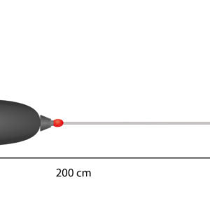 Sklep z Mikado Śląsk - ZESTAW - SUMOWY - SET III - BIG BAIT READY RIG 10g/200cm/100kg - kotwica: 2/0 hak nr 4/0 - op.1szt.