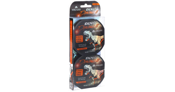 ŻYŁKA - DINO DYNAMIC II - 0.14mm/3.20kg/150m - op.2szp.