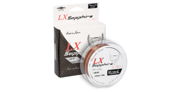 Sklep z Mikado Śląsk - ŻYŁKA - LX SAPPHIRE MATCH - 0.12mm/2.20kg/150m - op.1szp.