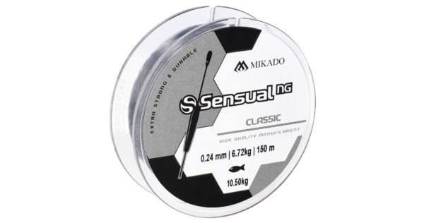 Mikado wędkarstwo - ŻYŁKA - SENSUAL N.G. CLASSIC 0.30mm/17.5kg/150m - TRANSPARENTNA - op.1szp.