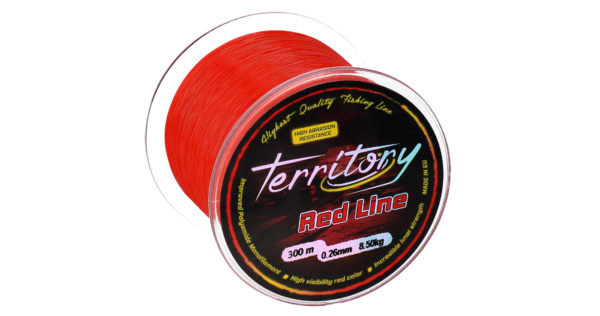 ŻYŁKA - TERRITORY RED - 0.28mm/9.50kg/300m - op.1szp.