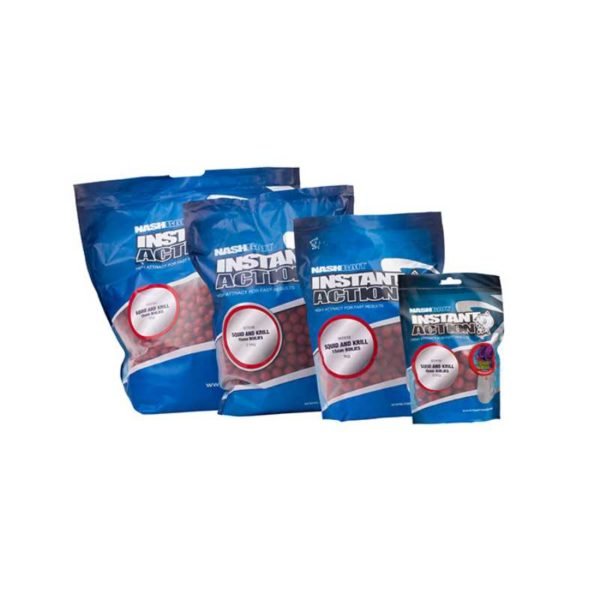 parentcategory1} Boilies B3301 Nash Squid and Krill Boilies 12mm 200g