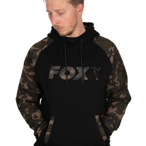 Fox Black/Camo Raglan Hoody Clothing