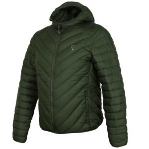 Fox Collection Quilted Jacket Green/Silver Clothing