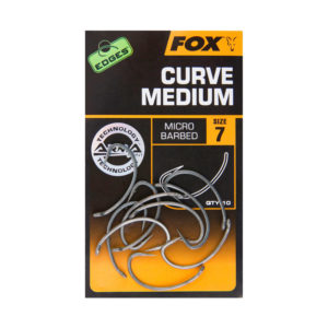 Fox EDGES™ Curve Medium Hooks - Edges™ Range
