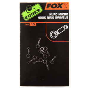 Fox EDGES™ Kuro Micro Hook Ring Swivels EDGES™ Rig Accessories