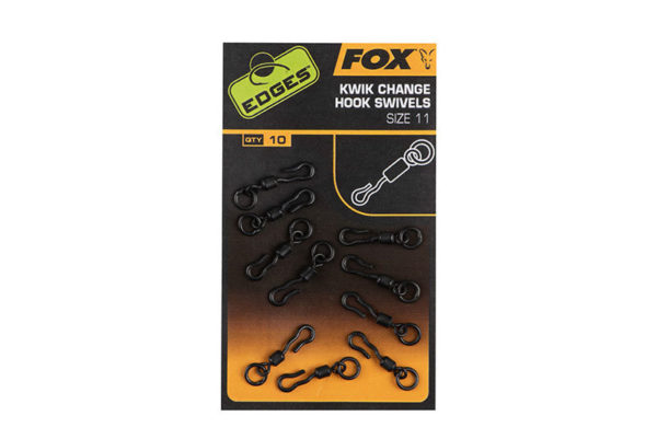 Fox EDGES™ Kwik Change Hook Swivels EDGES™ Rig Accessories