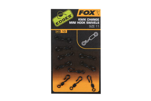 Fox EDGES™ Kwik Change Mini Hook Swivel EDGES™ Rig Accessories