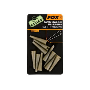 Fox EDGES™ Lead Clip Tail Rubbers Edges™ Lead Setups
