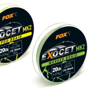 Fox Exocet® MK2 Spod & Marker Braid Mainline and Leaders