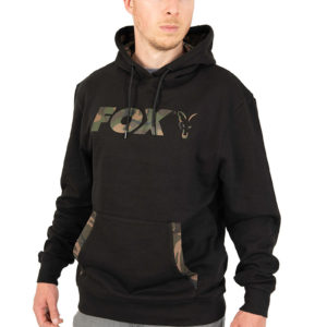 Fox LW Black/Camo Print Pullover Clothing