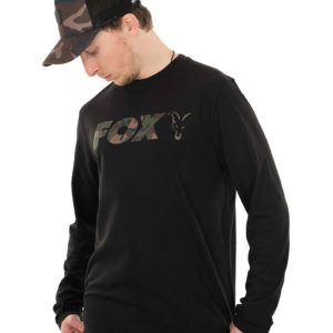 Fox Long Sleeve Black/Camo T-Shirt Clothing